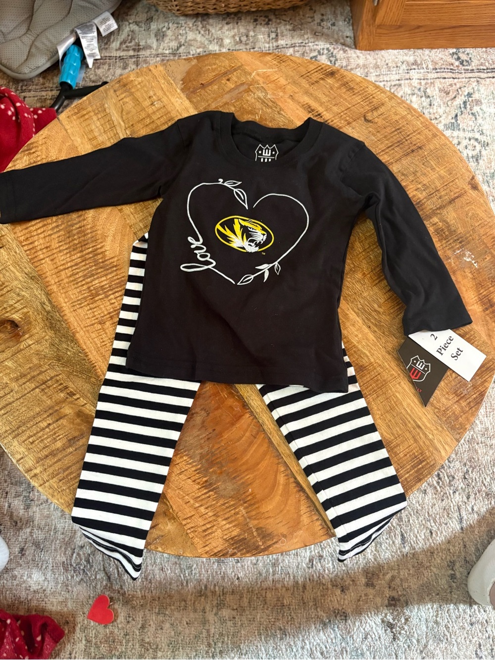 Mizzou / Missouri baby girls outfit 18 months